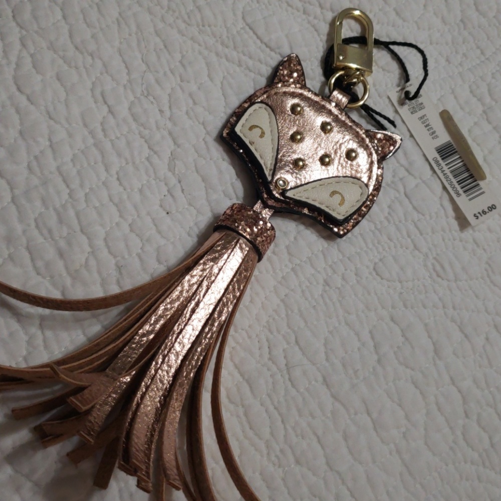 Fox Keyfob in Rose Gold